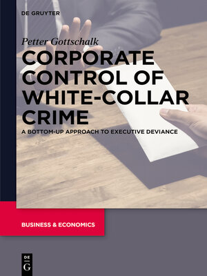 cover image of Corporate Control of White-Collar Crime